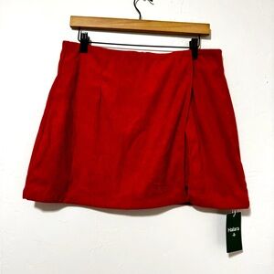 HALARA Red Mini Skirt